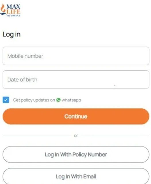 Max Life Insurance Login: Login to Your Policy online with ease